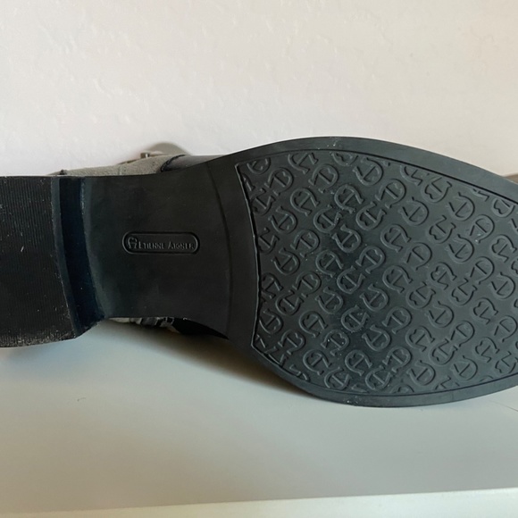 Suede & Leather Riding Boots - Picture 6 of 11